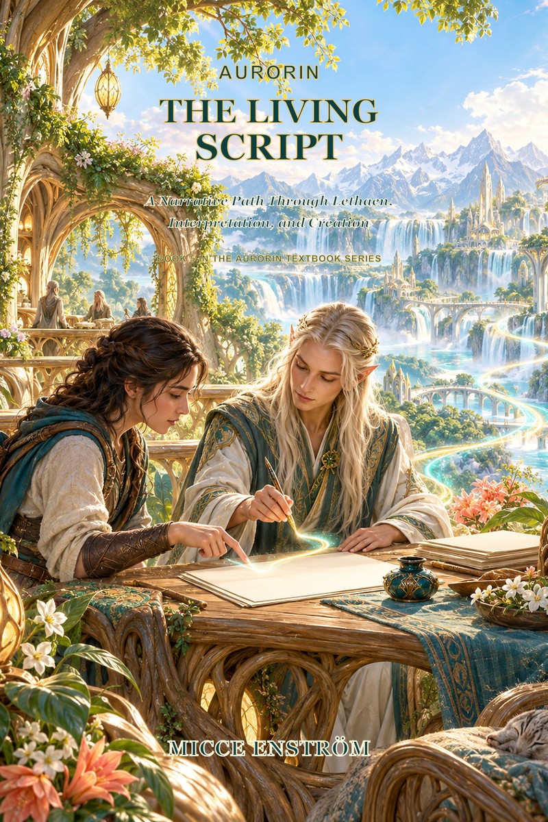 Cover of Aurorin – The Living Script